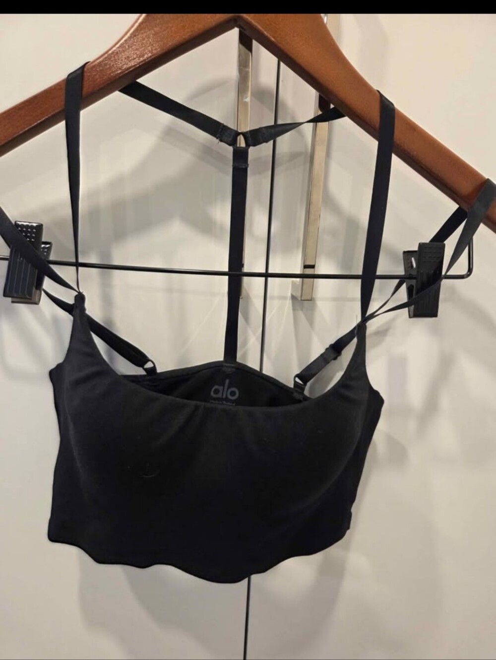 XS( Bra)(SM Leggings)ALO Yoga Black Performance  Set